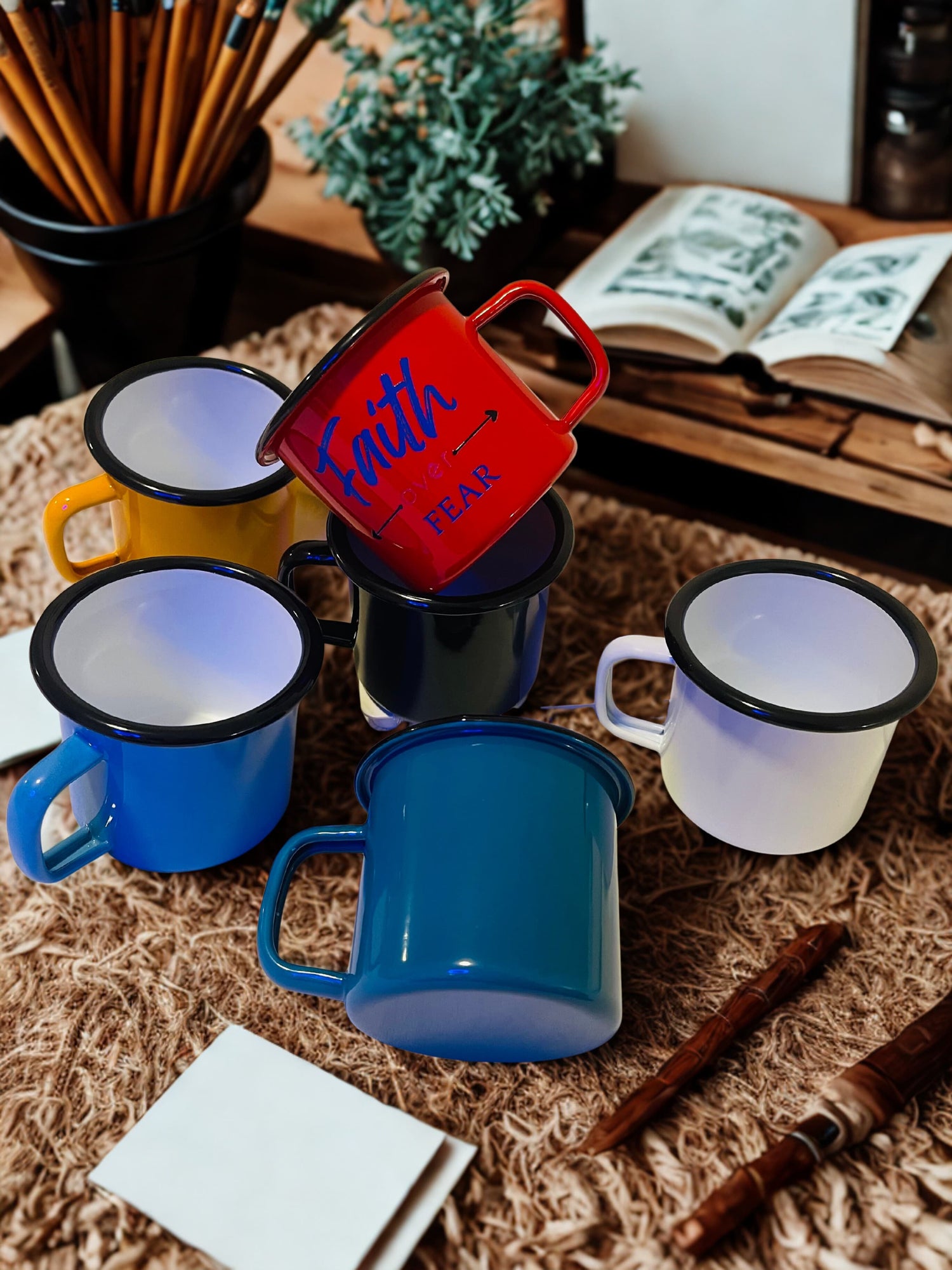 Custom Enamel Mugs